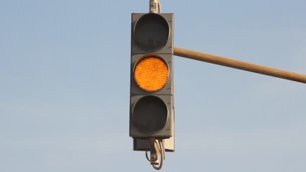 Road traffic lights — Stockvideo