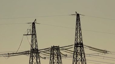 yüksek gerilim Trafo Merkezi bir parçası