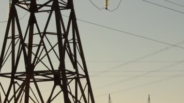 yüksek gerilim Trafo Merkezi bir parçası