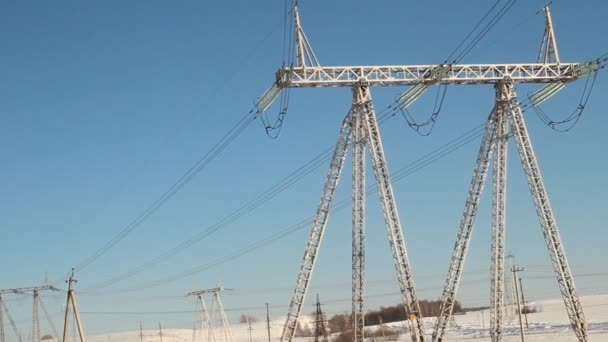 Partie de la sous-station haute tension 