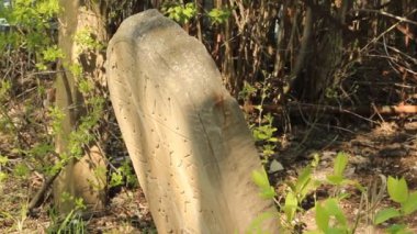 Müslüman mezarlığı. mezar taşı, sembol