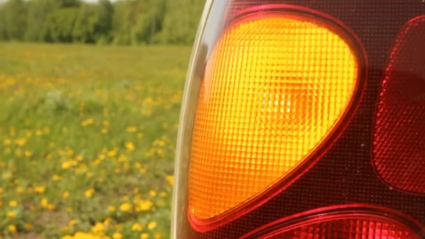 Alarme de voiture. clignotant clignotant 