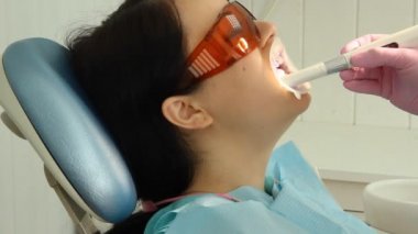 dişçi ofisinde. Diş Hekimliği