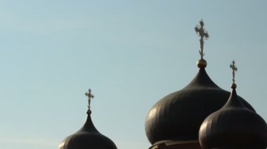 Rus Ortodoks Kilisesi. kubbe ve çapraz