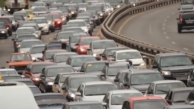 Otobanda trafik sıkışıklığı