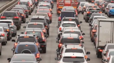 Otobanda trafik sıkışıklığı