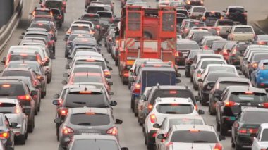 Otobanda trafik sıkışıklığı