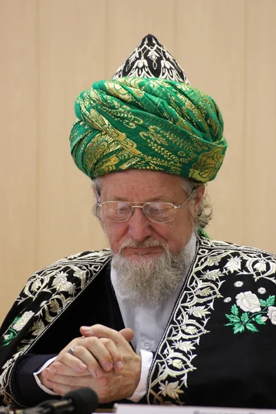 Talgat Tadzhuddin - chefe Mufti da Rússia — Fotografia de Stock