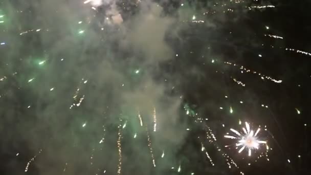 Fuochi d'artificio — Video Stock