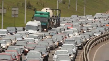 Otobanda trafik sıkışıklığı