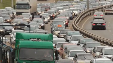 Otobanda trafik sıkışıklığı