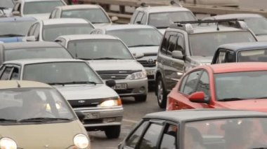 Otobanda trafik sıkışıklığı