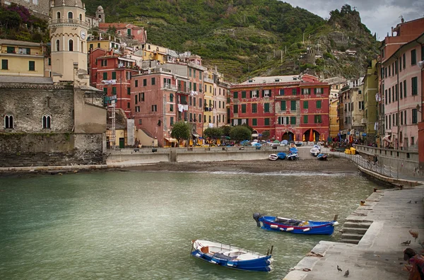 Cinque terre fazza — стоковое фото