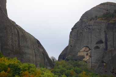 Monastery meteora clipart