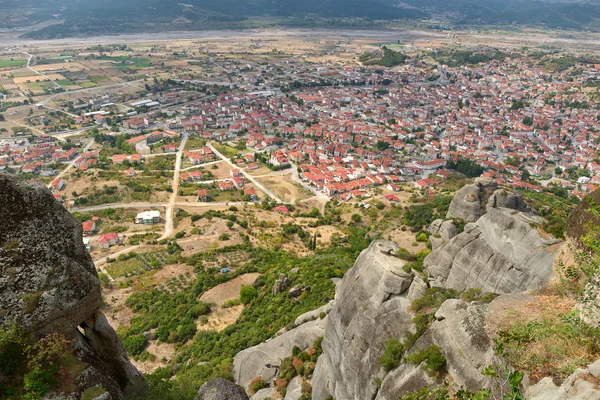 Klooster meteoraΜοναστήρι στα Μετέωρα Stockafbeelding