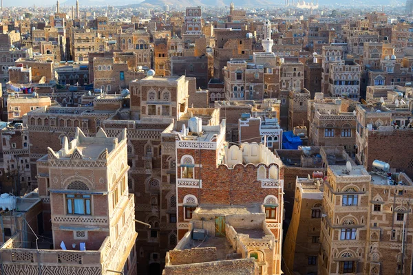 Jemen sanaa – stockfoto
