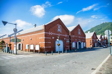 hakodate Japonya eski tuğla ware house