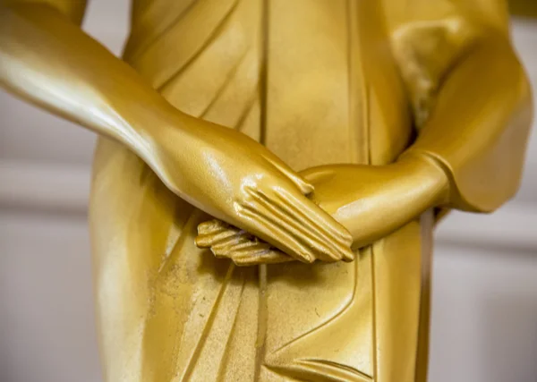 Hands of image Buddha — Stock Photo, Image