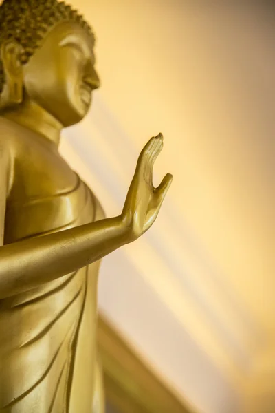 Imagen dorada de Buddha — Foto de Stock