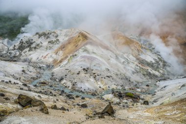 jigokudani cehennem noboribetsu japan19 dağda