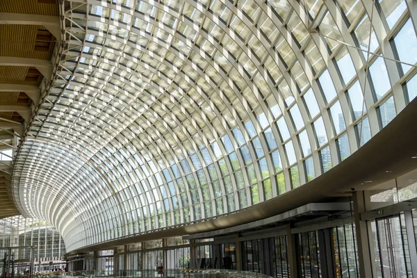 Glass roof and wall pattern — Stock Photo, Image