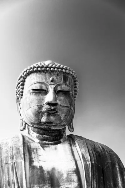 Grande estátua de buddha em Kamakura Japão4 — Fotografia de Stock