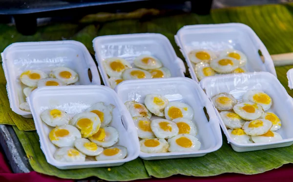 Tipo de carne dulce tailandesa que se hace de huevos —  Fotos de Stock