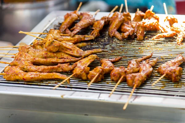 Darab grillezett csirke, a barbecue4 — Stock Fotó