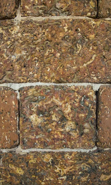 Parede de tijolo vermelho velho2 — Fotografia de Stock