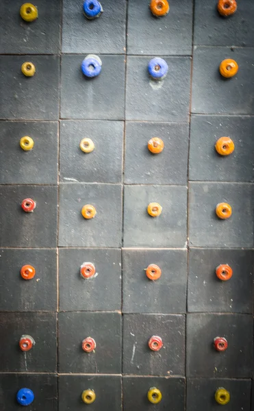 Bunter Punkt an der Wand1 — Stockfoto