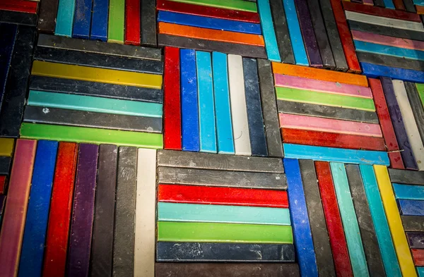 Colorful block floor pattern3 — Stock Photo, Image