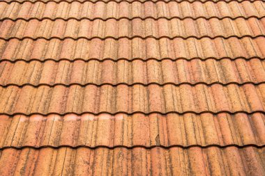 kahverengi seramik çatı modeli