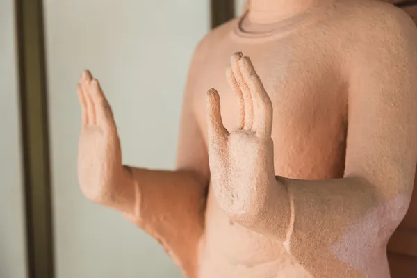 Hands of Buddha statue2 — Stock Photo, Image