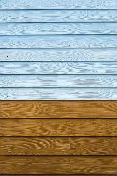 Blue and Brown wooden wall pattern n3 — стоковое фото
