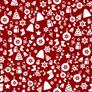 Download Simple Christmas Pattern Free Vector Eps Cdr Ai Svg Vector Illustration Graphic Art