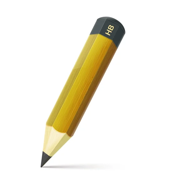 Ícone do lápis — Vetor de Stock