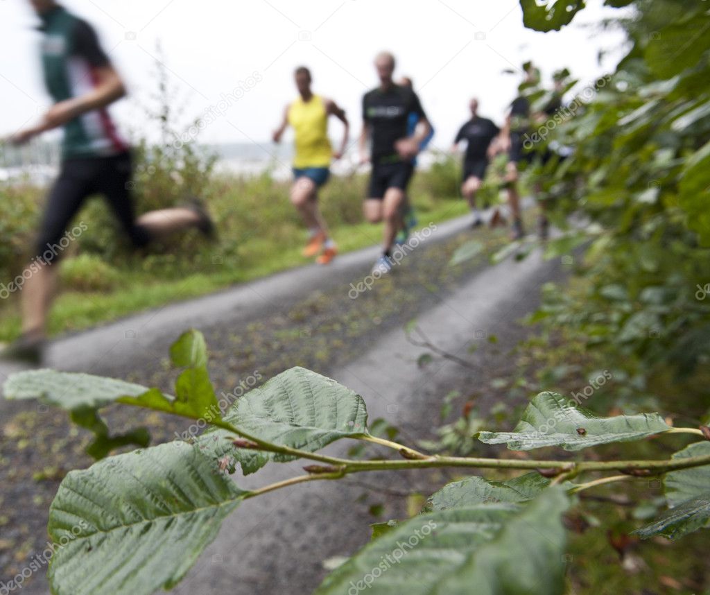 Team running