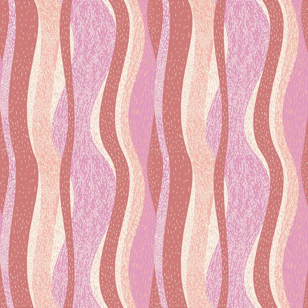 Abstract wavy background in pink — Stock Vector