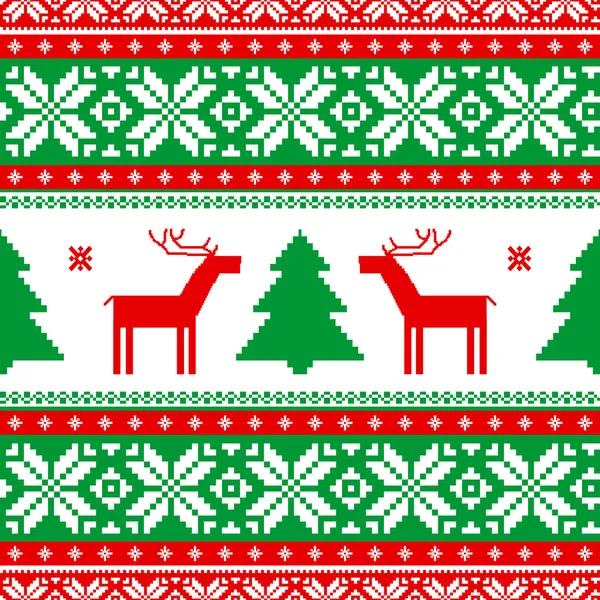 Fondo de punto de Navidad — Vector de stock