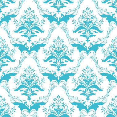 Klasik çiçekli duvar kağıdı