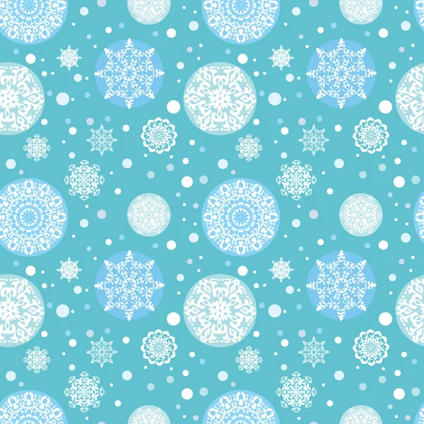 Snowflakes background — Stock Vector