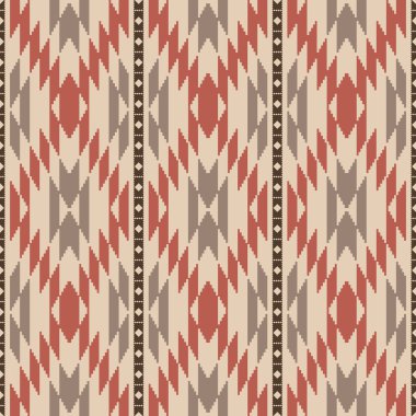 Ethnic rug pattern clipart