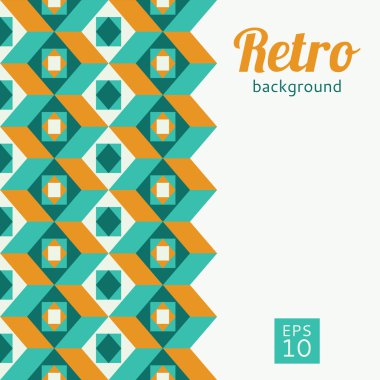 Abstract retro background
