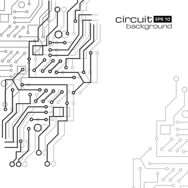 Circuit background — Stock Vector
