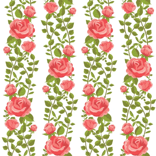 Roses papier peint — Image vectorielle