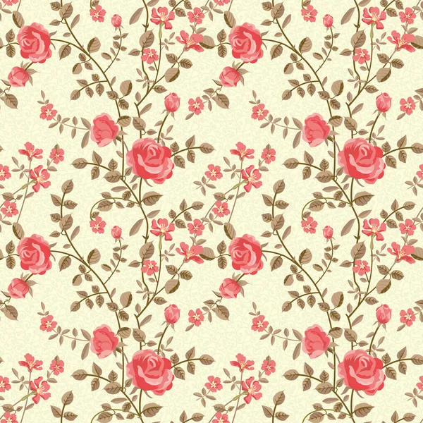 Roses pattern — Stock Vector