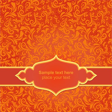 asiasn kırmızı dekoratif arka plan