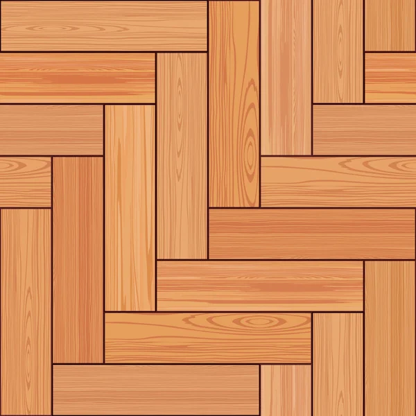 Parquet textura de madera vector patrón sin costura — Archivo Imágenes Vectoriales