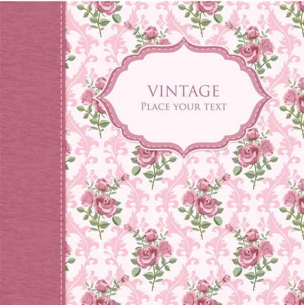 Vintage çiçek arka plan