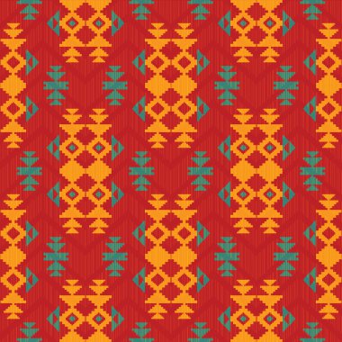 Hint Amerikan tarzı soyut desen